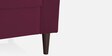 Lucas Fabric 3 Seater Sofa in Wine Red Colour