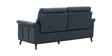 Lucca Italian Leather Sofa Set (3+2) In Blue Colour