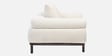 Lucca Plush Boucl  Fabric 2 Seater Sofa in Cream Colour