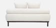 Lucca Plush Boucl  Fabric 2 Seater Sofa in Cream Colour