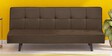 Luiz Sofa Cum Bed In Dark Brown Colour