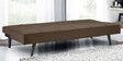 Luiz Sofa Cum Bed In Dark Brown Colour