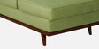 Luna Fabric LHS Sectional Sofa in Olive Green Colour