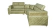 Lunar Sectional Sofa in Rich Cream Colour in L Shape