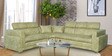 Lunar Sectional Sofa in Rich Cream Colour in L Shape