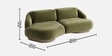 Lunara 3 Seater Sofa In Olive Colour