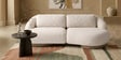 Lunara 3 Seater Sofa In Pearl White Colour