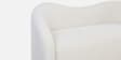 Lunara Boucle Fabric 2 Seater Sofa In Off-White Color