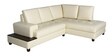 Lusso LHS L Shape Sofa in Cream Colour