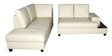 Lusso RHS L Shape Sofa in cream Colour