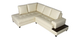 Lusso RHS L Shape Sofa in cream Colour