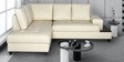 Lusso RHS L Shape Sofa in cream Colour