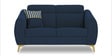 Luster Plus 2 Seater Sofa in Blue Colour