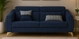 Luster Plus 3 Seater Sofa in Blue Colour