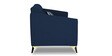 Luster Plus 3 Seater Sofa in Blue Colour