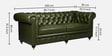 Luxe Chesterfield Leatherate 3+2 Seater Sofa In Green Colour Luxe Chesterfield Leatherate 3+2 Seater Sofa In Green Colour