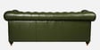 Luxe Chesterfield Leatherate 3+2 Seater Sofa In Green Colour Luxe Chesterfield Leatherate 3+2 Seater Sofa In Green Colour