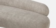 Luxe Lounge Boucle 3 Seater Sofa In Beige Colour