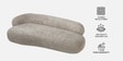 Luxe Lounge Boucle 3 Seater Sofa In Beige Colour