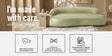 Luxe Lounge Boucle 3 Seater Sofa In Olive Green Colour