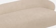 Luxe Lounge Boucle 3 Seater Sofa In White Colour