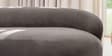 Luxe Lounge Contemporary 3 Seater Sofa In Dark Grey Color