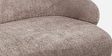Luxe Lounge Contemporary 3 Seater Sofa In Mouse Grey Color