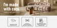 Luxe Lounge Contemporary 3 Seater Sofa In Mouse Grey Color