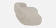 Luxe Lounge Contemporary 3 Seater Sofain  Cr me Color