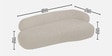 Luxe Lounge Contemporary 3 Seater Sofain  Cr me Color