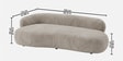 Luxe Lounge Velvet 3 Seater Sofa In Beige Colour