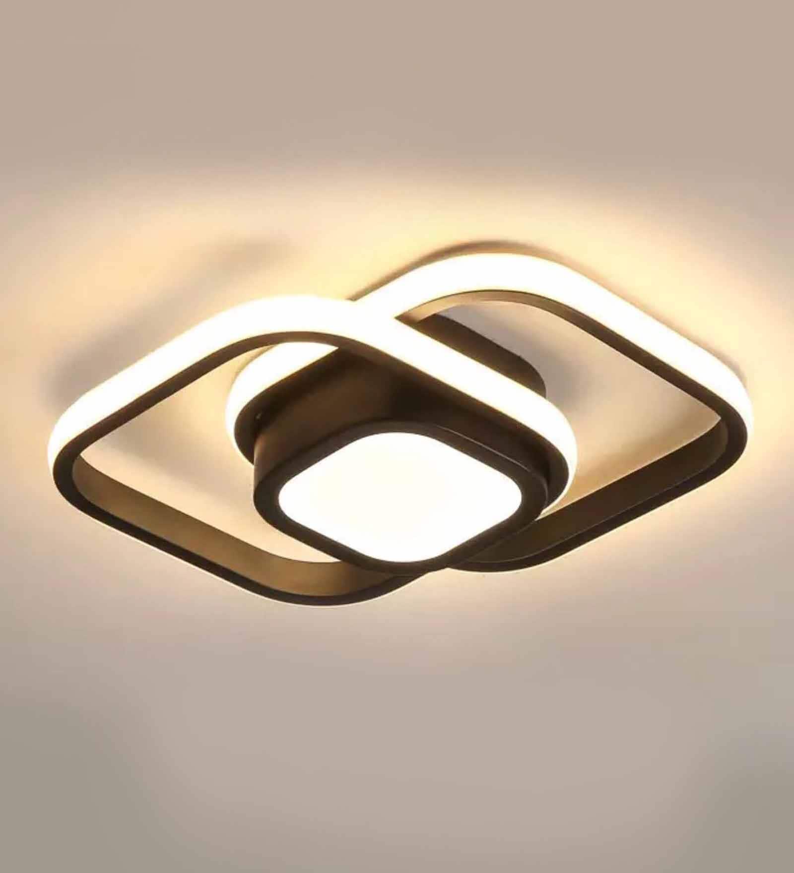 Lucent  Black Metal Ceiling Light