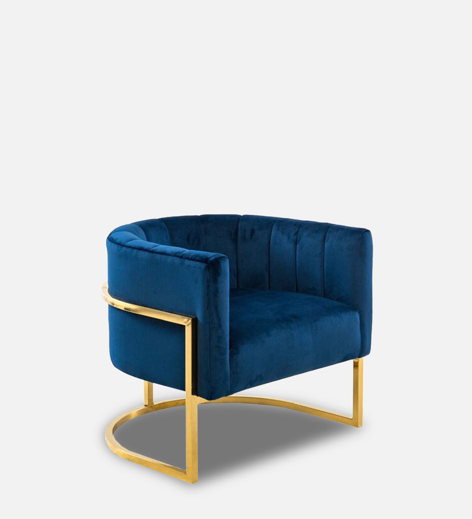 Buy Luke Lounge Chair in Royal Blue Colour at 20% OFF by Furncasa ...