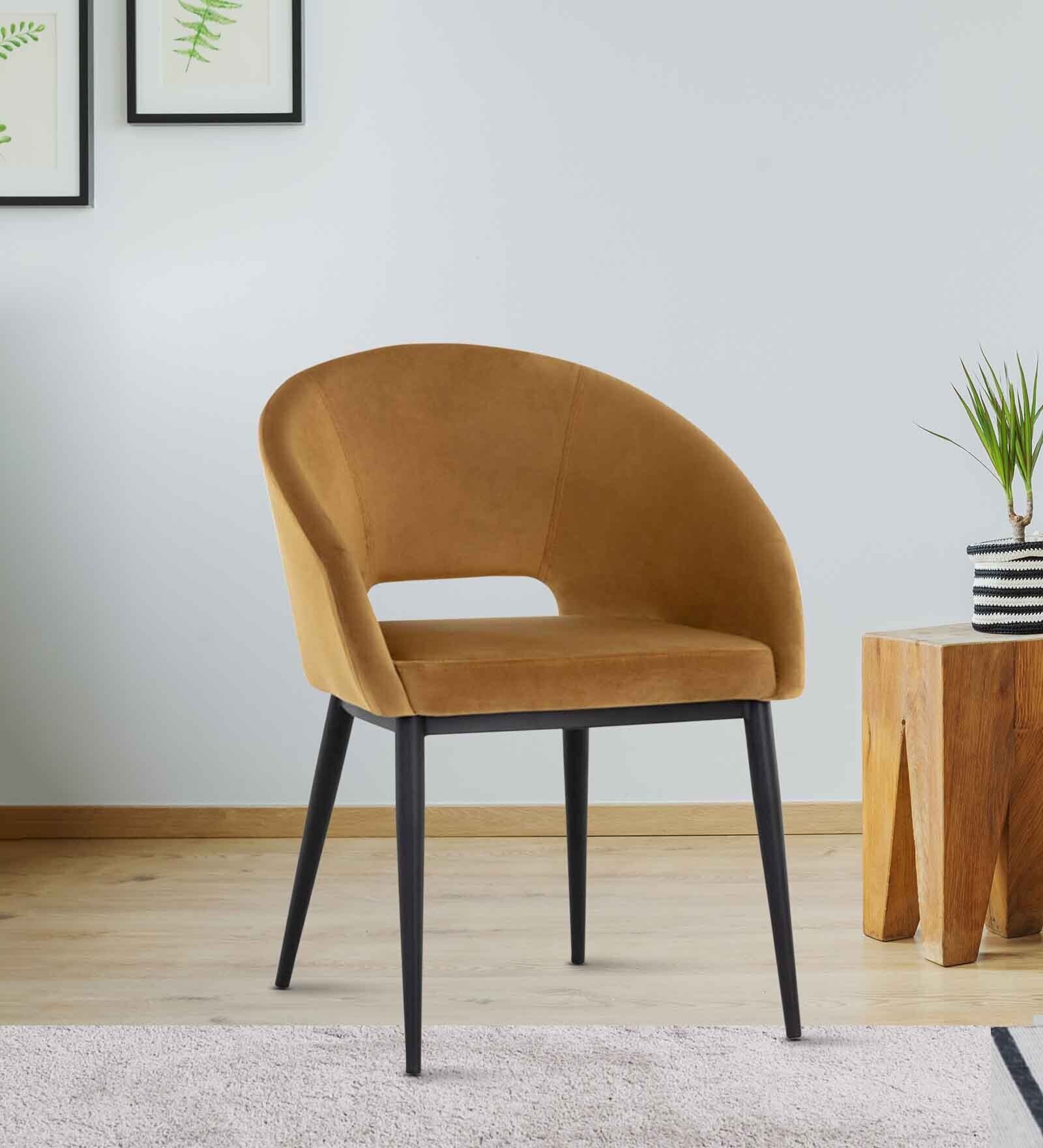Lumisource Leatherette Arm chair in Brown Colour