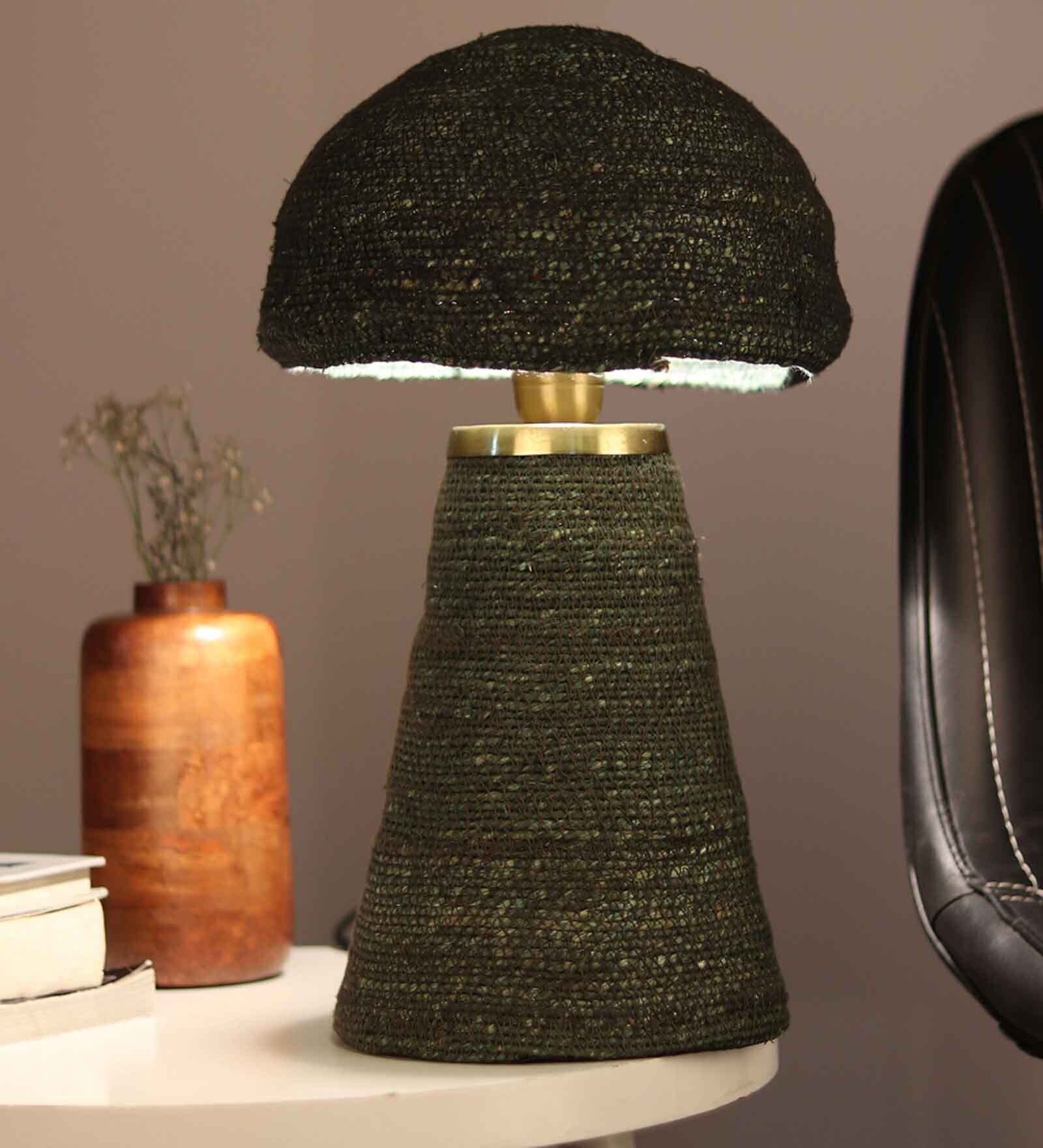 Luna Meadowgrass Green Night Table Lamp