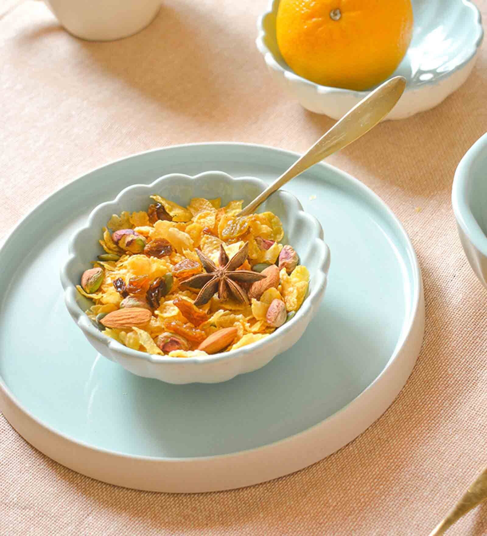 Lush (Set of 2) Ceramic Quarter Plate