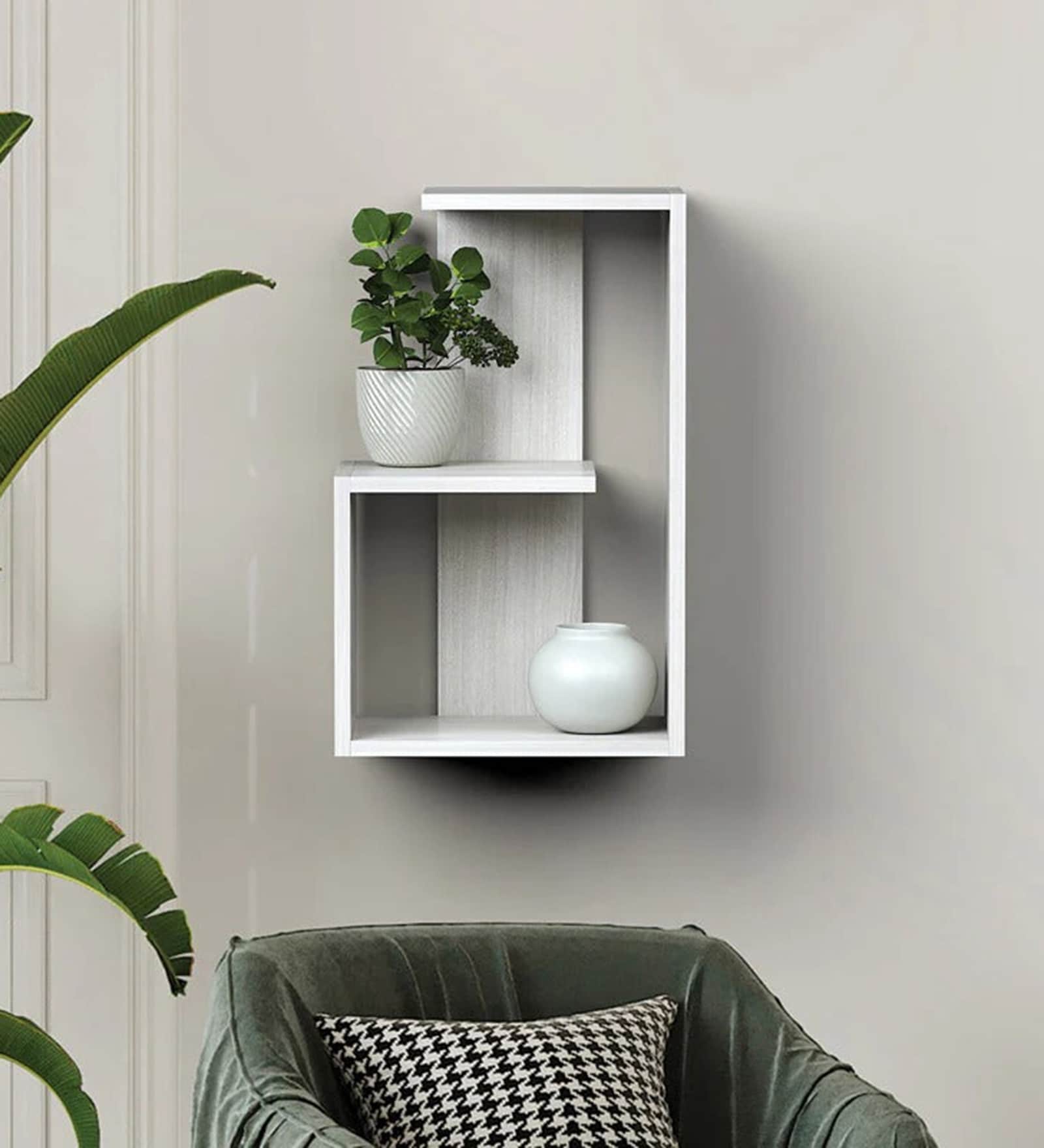 Luxury Creative Decorative Wooden Wall Mounted Shelf