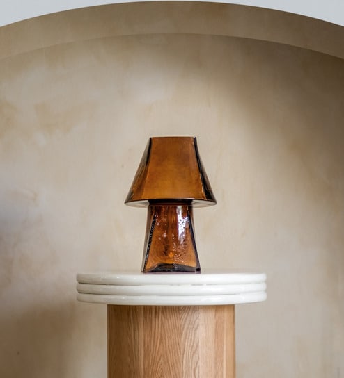 Lueur Amber Glass Mini Table Lamp