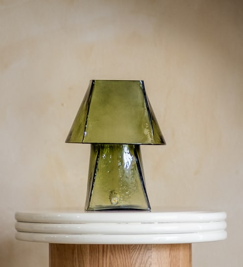 Lueur Olive Green Mini Table Lamp