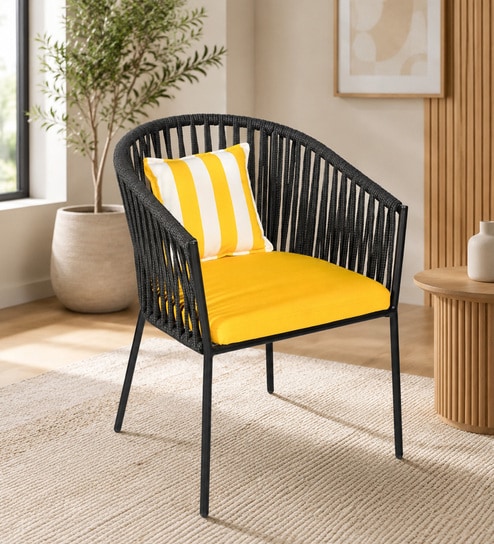 Luft Outdoor Chair In Green Colour With Cushion-image-45
