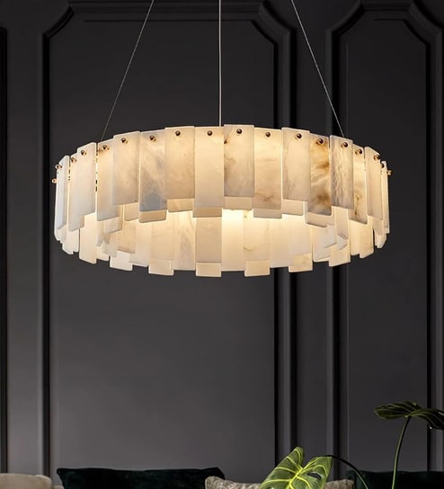 stello Luna Marble Ring Chandelier 800mm-picture-40