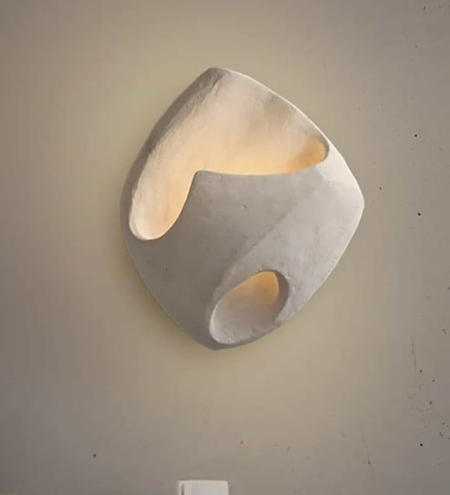 Luna Stone Finish Wall Light