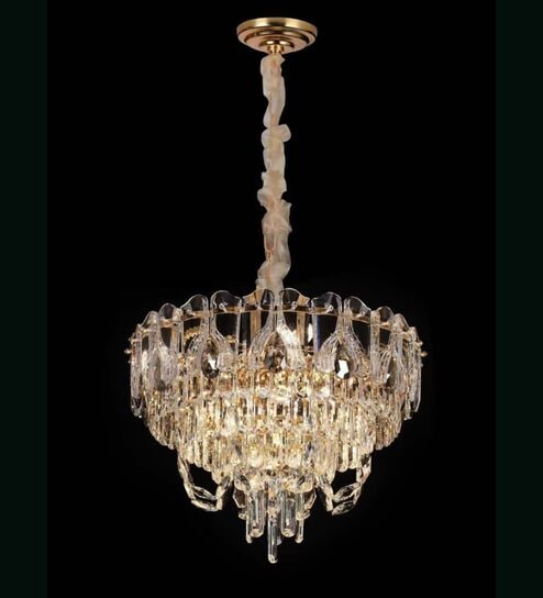 stello Luxury Crystal Chandelier with Gold Finish - Dia : 60 cm-picture-37