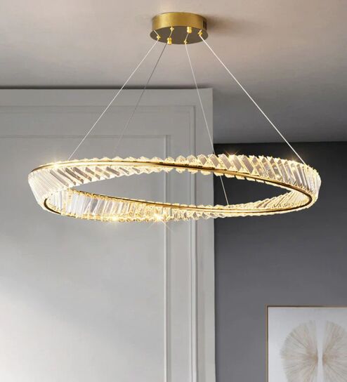 stello Luxury Crystal Ring LED Chandelier 60 cm Diameter-picture-31
