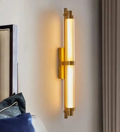Luxury Gold Finish LED Wall Light - Length:- 70 cm