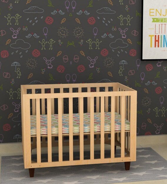 adjustable height crib