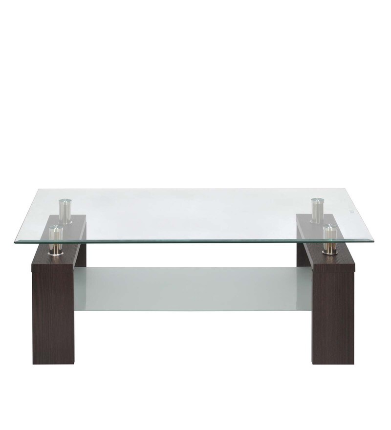 Buy Luna New Coffee Table in Wenge Colour By Nilkamal Online