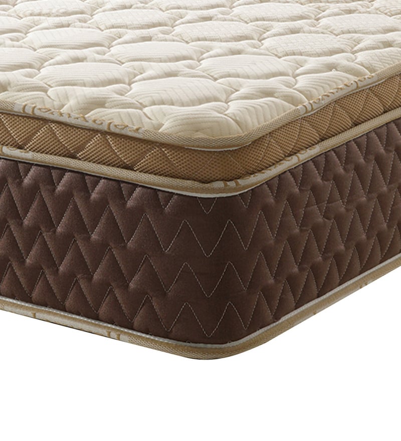 Buy LUXURIO ET 8 Inches Queen Size Pocket Spring Mattress with Pillow