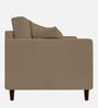 Luca Fabric 1 Seater Sofa In Hazel Beige Color