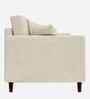 Luca Fabric 1 Seater Sofa In Maple Cream Color